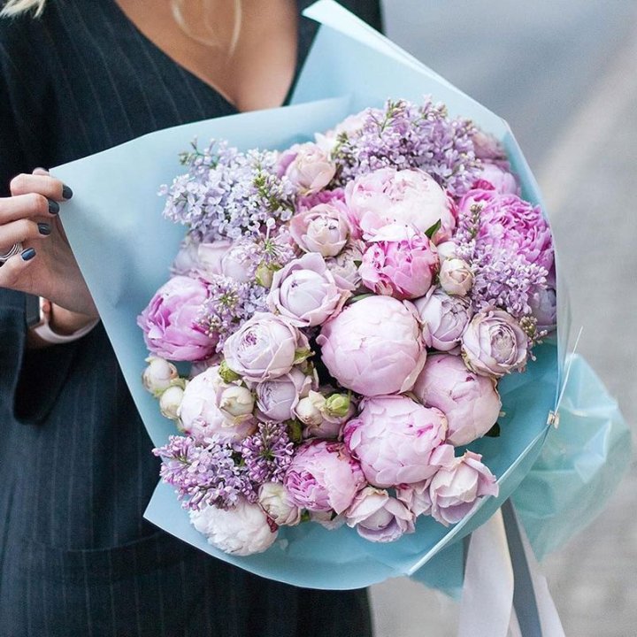 Букет "Блю логан" в Нижнем Тагиле