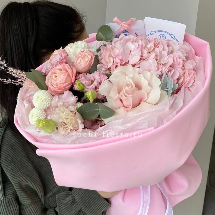 Авторский букет "Пинки" в Нижнем Тагиле
