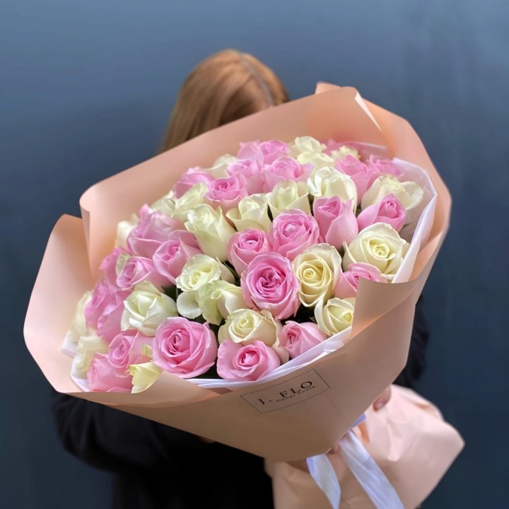 55 роз микс нежности в Нижнем Тагиле