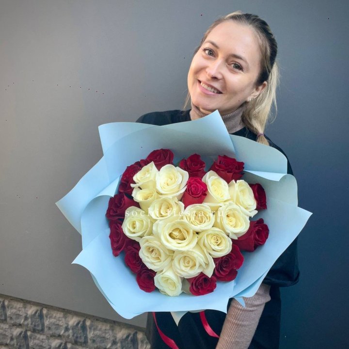 27 роз "Сердце" в Нижнем Тагиле
