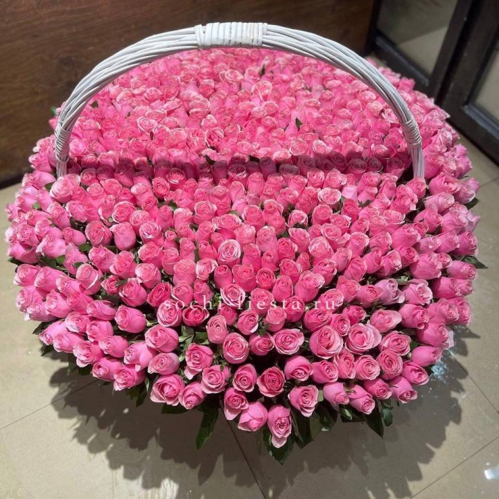 501 розовая роза в Нижнем Тагиле
