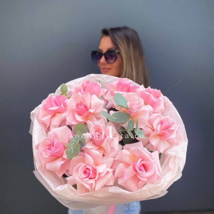 Букет роз "Минифу" в Нижнем Тагиле