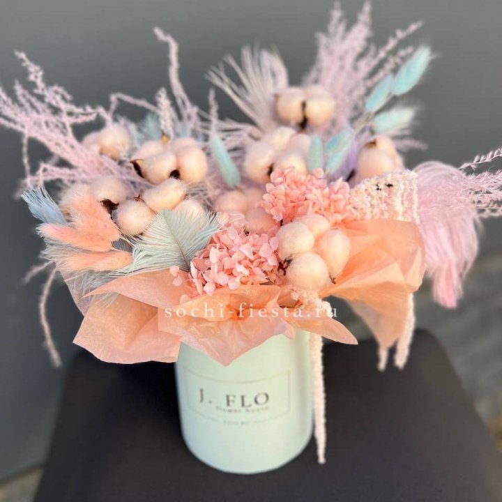 Авторский бокс с сухоцветами №3 в Нижнем Тагиле