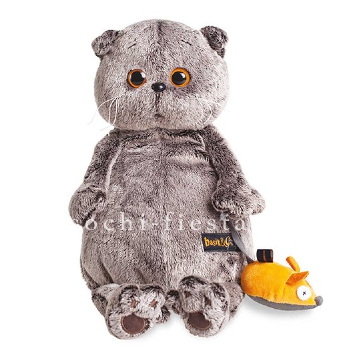 Кот Басик с мышкой в Нижнем Тагиле