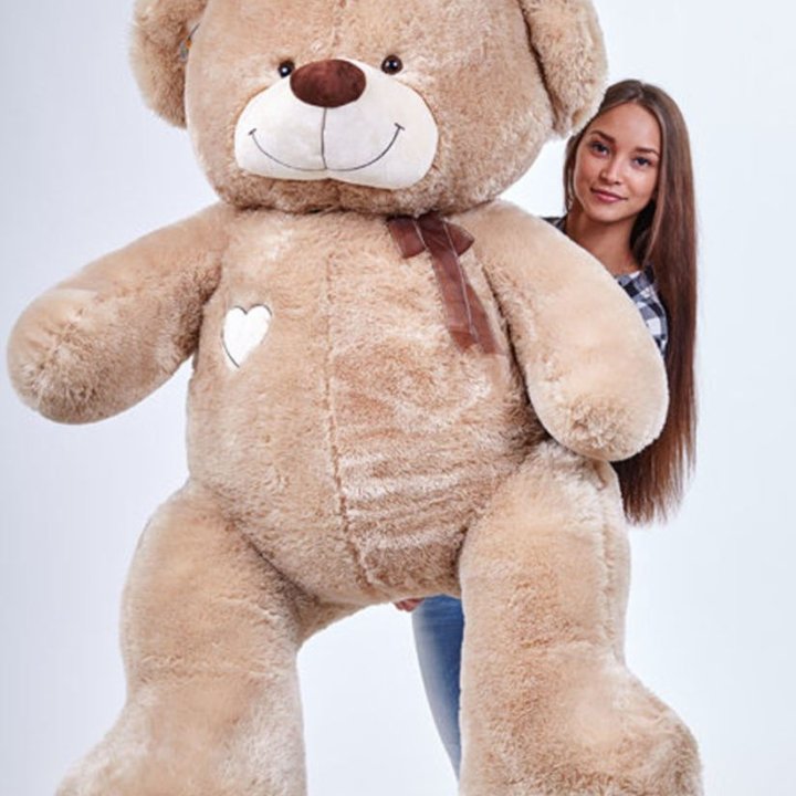 Бурый плюшевый мишка большой в Нижнем Тагиле