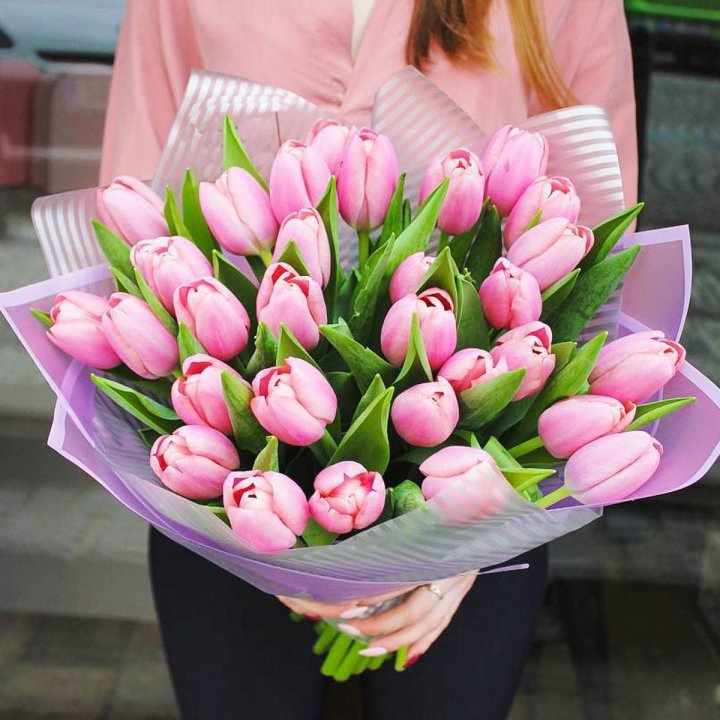 25 тюльпанов "Айс крем" в Нижнем Тагиле